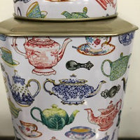 Elite Teacups & Teapots Dome Lid Tea Caddy