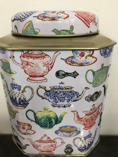 Elite Teacups & Teapots Dome Lid Tea Caddy