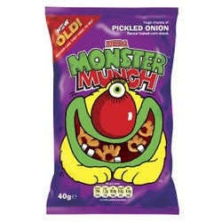 Monster Munch Pickled Onion 40g- 1/6/24