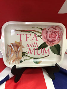 Émma Bridgewater Roses Tea with Mum Tray- Small