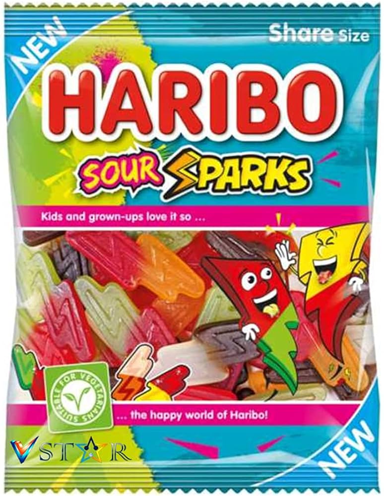 Haribo Sour Sparks 160g
