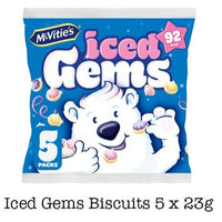 Iced Gems (5pk) x 23g -92 Kcal Per Pack
