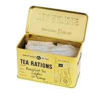 Tea memorabilia Tea Rations Tin 40 bags