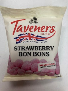 Taveners Strawberry Bon Bons 165g