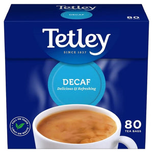 Tetley Tea Bags DECAF 80s