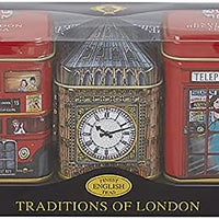 Traditions of London Loose Leaf 3 x Tea Tins