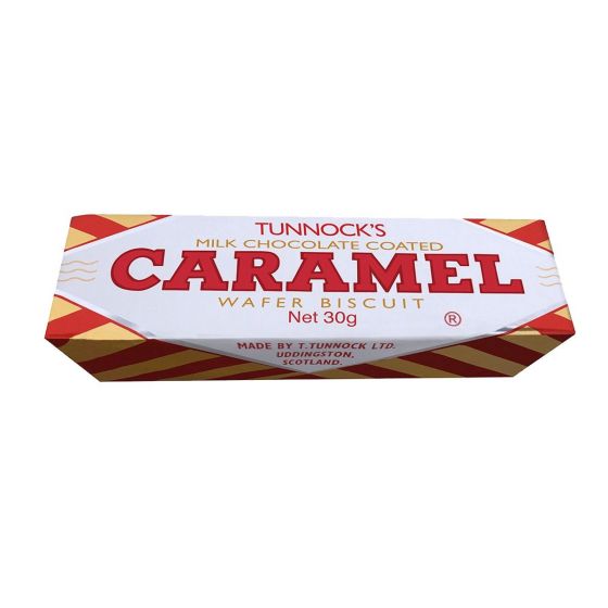 Tunnock's Caramel Wafer Biscuit 1 x 30g