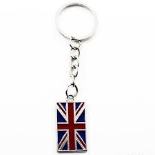 Union Jack Chain Keyring