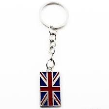 Union Jack Chain Keyring