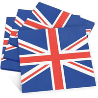 Union Jack 20pc Napkin Pack