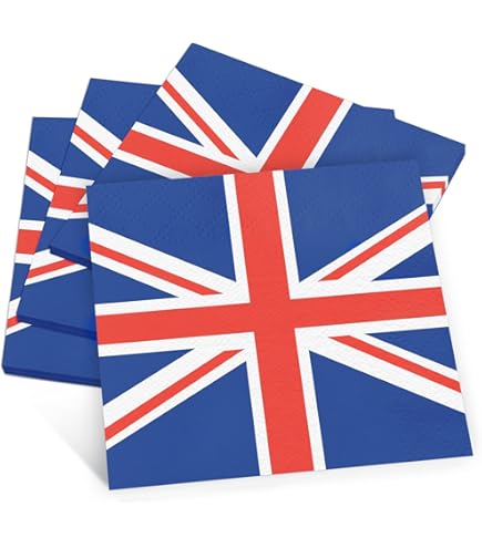 Union Jack 20pc Napkin Pack