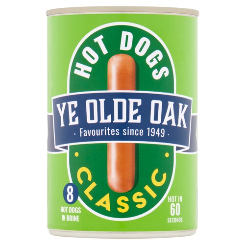 American Hot Dogs-Ready to eat (8) 400g