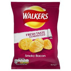 Walkers Smoky Bacon 32.5g- B.B.D 25/10/25