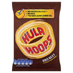 Hula Hoops BBQ Beef 34g