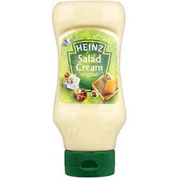 English Salad Cream Original Squeezy Top Down 425g