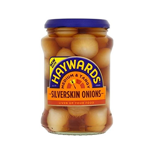 Haywards Silverskin Onions  Medium & Tangy 400g