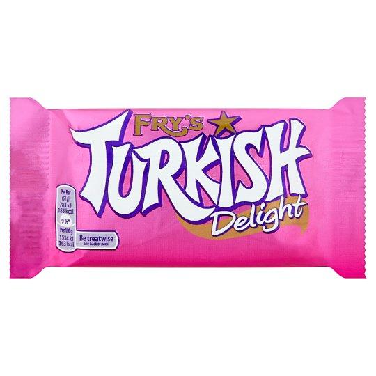 Fry's Turkish Delight- UK Chocolate- Full of Eastern promise...51g