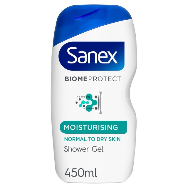 NEW Sanex Biome Protect Dermo Moisturing Shower Gel 450ml