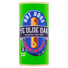 American Hot Dogs-Ready to eat (6) 400g