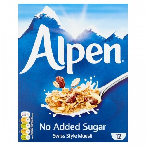 Alpen Muesli No Added Sugar 550g