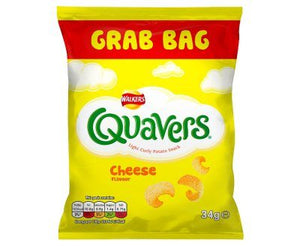 Quavers GRAB BAG 34g - B.B.D 22/3/25