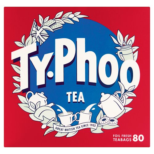 Typhoo Tea - Original Brew Great British Tea - 80 Bags
