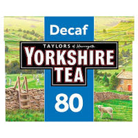 Yorkshire Tea Decaffeinated 80 Tea Bags